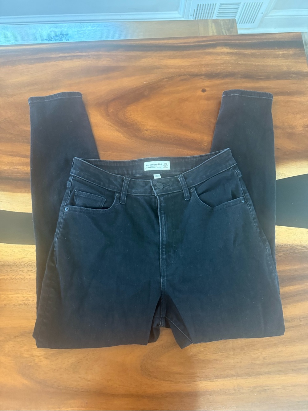 Abercrombie & Fitch Black Skinny Jeans